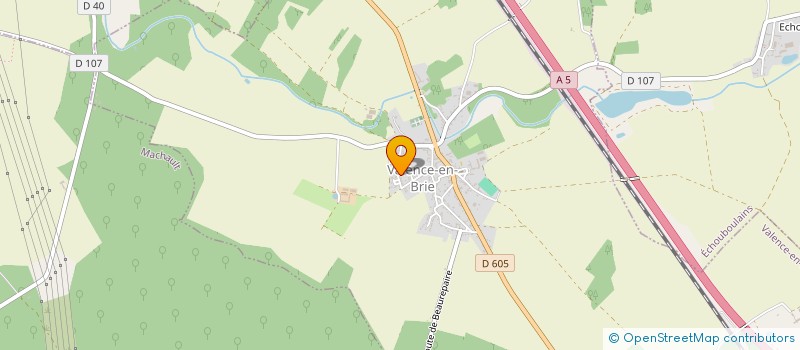 localisation de l'entreprise MONSIEUR GEOFFREY BOCQUEZ  VALENCE-EN-BRIE