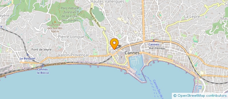 localisation de l'entreprise MONSIEUR GEOFFREY BOURON à CANNES