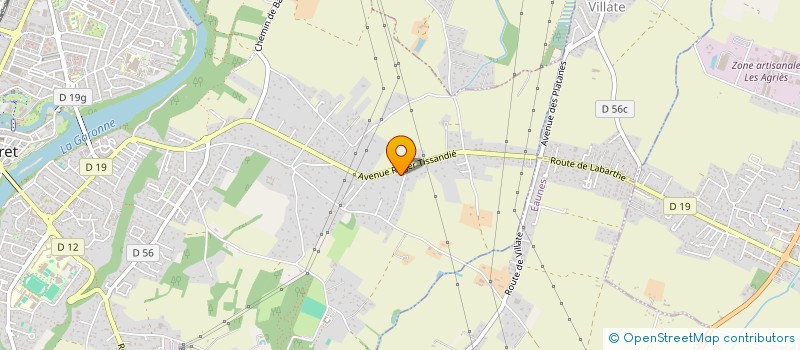 localisation de l'entreprise MONSIEUR GEOFFREY BOUZI à MURET
