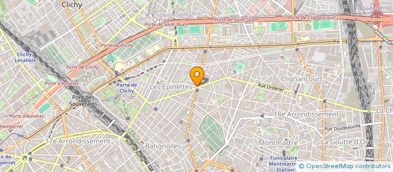 localisation de l'entreprise MONSIEUR GEOFFREY BRUYERE  PARIS