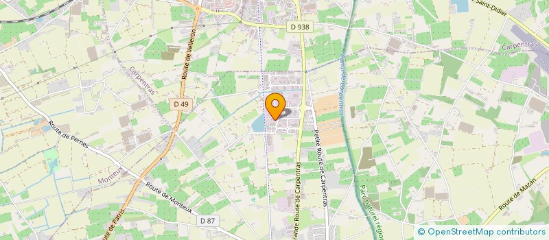 localisation de l'entreprise MONSIEUR GEOFFREY BUSA à PERNES-LES-FONTAINES