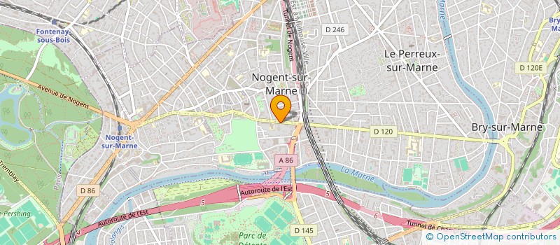 localisation de l'entreprise MONSIEUR GEOFFREY CATHENOZ  NOGENT-SUR-MARNE