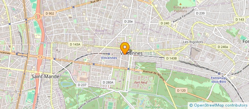 localisation de l'entreprise MONSIEUR GEOFFREY CHETCUTI  CRETEIL