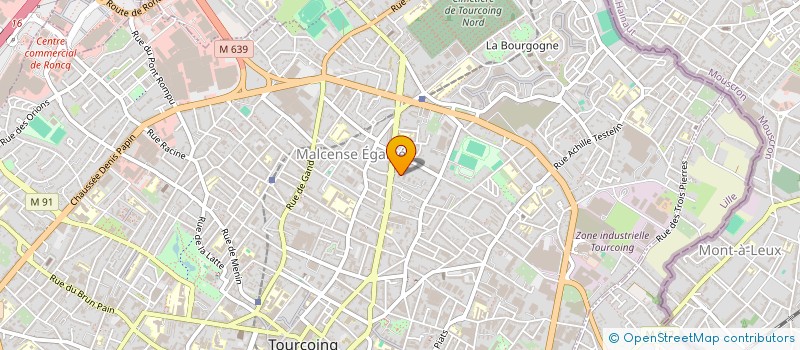 localisation de l'entreprise MONSIEUR GEOFFREY CLAUW  TOURCOING