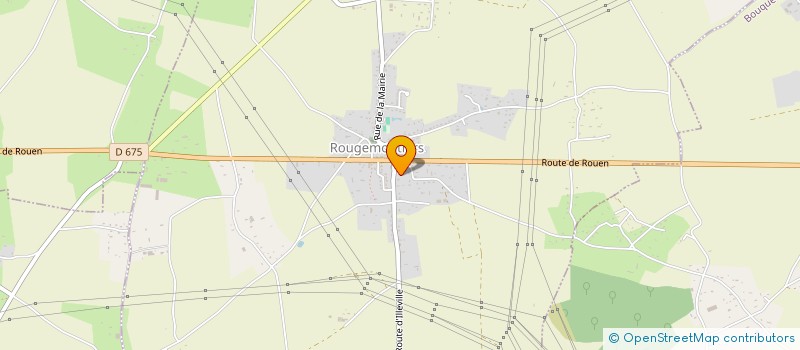 localisation de l'entreprise MONSIEUR GEOFFREY CLEMENTE  ROUGEMONTIERS