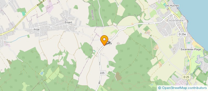 localisation de l'entreprise MONSIEUR GEOFFREY CLEVE  EXCENEVEX