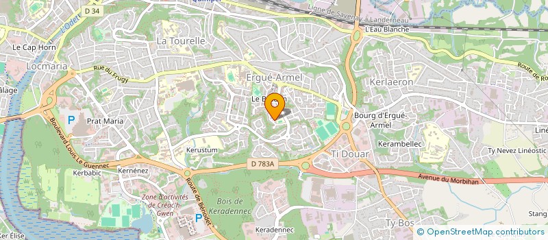 localisation de l'entreprise MONSIEUR GEOFFREY CLINCKE à QUIMPER