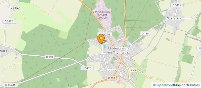 localisation de l'entreprise MONSIEUR GEOFFREY COLASSE à PUISEUX