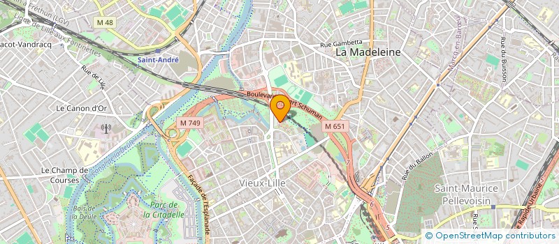 localisation de l'entreprise MONSIEUR GEOFFREY COPPENS  LILLE