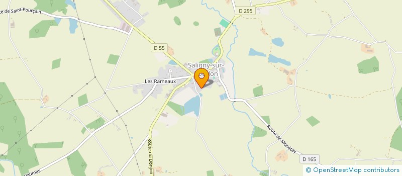 localisation de l'entreprise MONSIEUR GEOFFREY CORDIER  SALIGNY-SUR-ROUDON