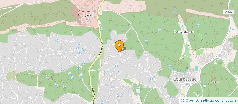 localisation de l'entreprise MONSIEUR GEOFFREY CORNIER  NIMES