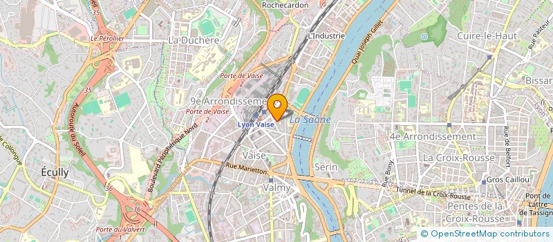 localisation de l'entreprise MONSIEUR GEOFFREY DARGENT  LYON