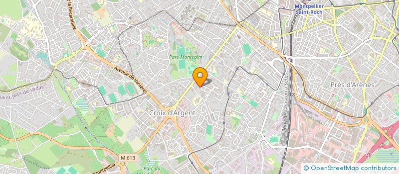 localisation de l'entreprise MONSIEUR GEOFFREY DARRAS à MONTPELLIER