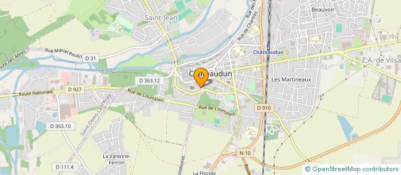 localisation de l'entreprise MONSIEUR GEOFFREY DE MACEDO à CHATEAUDUN