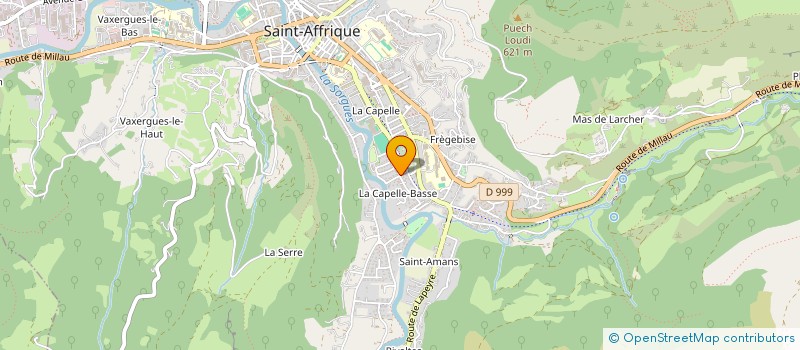 localisation de l'entreprise MONSIEUR GEOFFREY DEBEUGNY  SAINT-AFFRIQUE