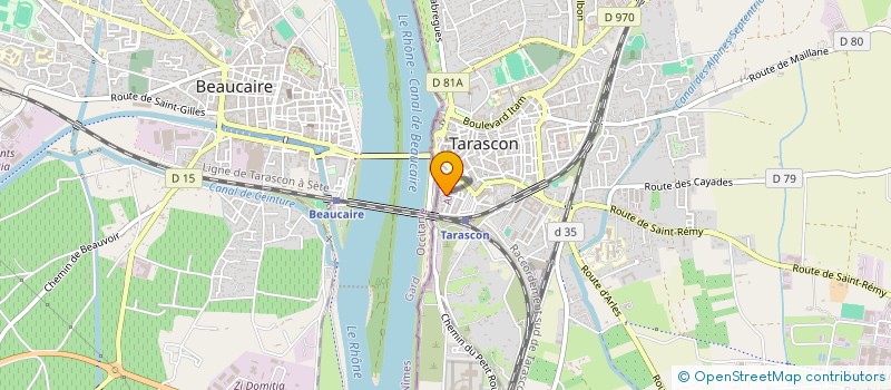 localisation de l'entreprise MONSIEUR GEOFFREY DEBIEVE  CARPENTRAS