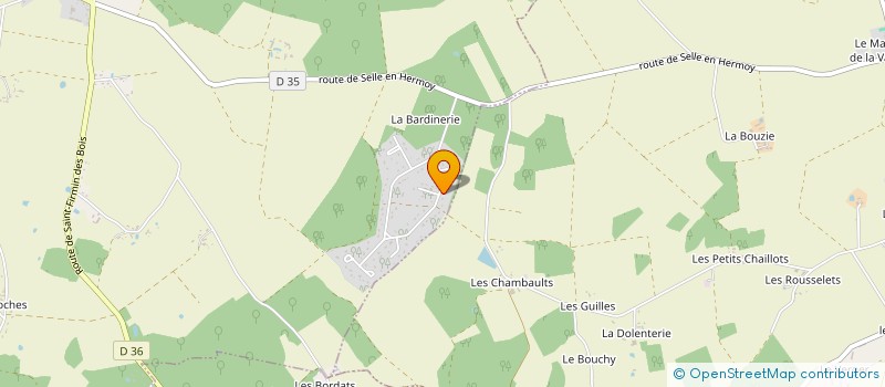 localisation de l'entreprise MONSIEUR GEOFFREY DEGRAEVE à LA SELLE-EN-HERMOY