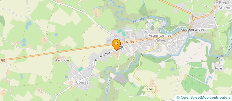 localisation de l'entreprise MONSIEUR GEOFFREY DEMAREZ  ARGENTONNAY