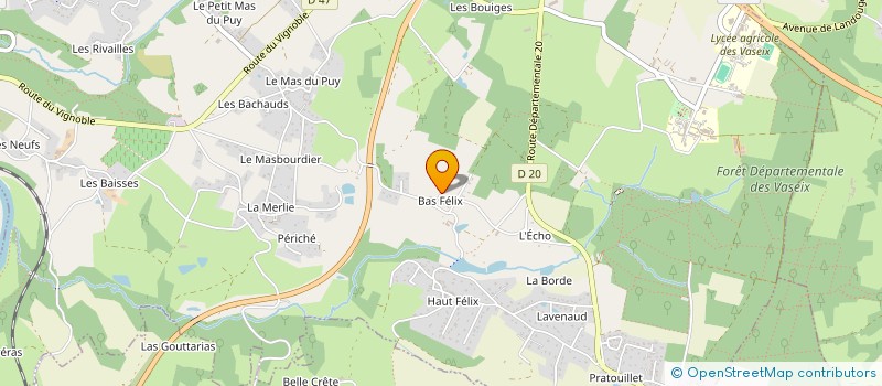 localisation de l'entreprise MONSIEUR GEOFFREY DEUX à VERNEUIL-SUR-VIENNE