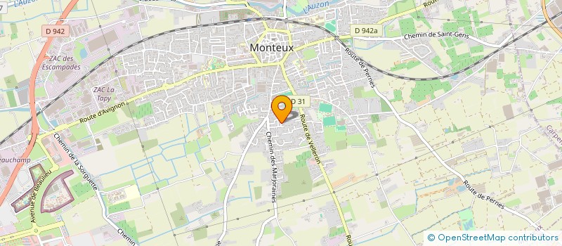 localisation de l'entreprise MONSIEUR GEOFFREY DIJON  MONTEUX