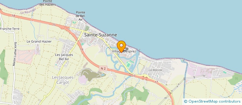 localisation de l'entreprise MONSIEUR GEOFFREY DIORFLAR à SAINTE-SUZANNE