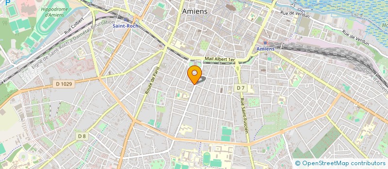 localisation de l'entreprise MONSIEUR GEOFFREY DUBOSQUEILLE à AMIENS