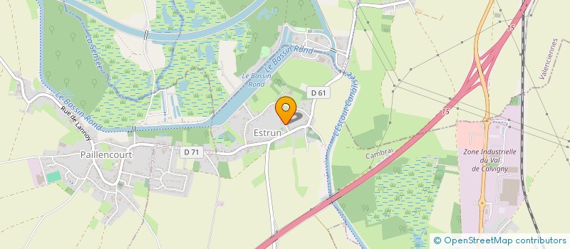 localisation de l'entreprise MONSIEUR GEOFFREY DUEZ  ESTRUN