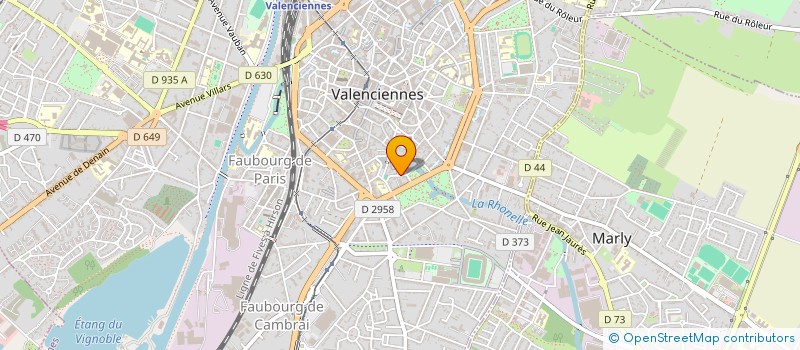 localisation de l'entreprise MONSIEUR GEOFFREY DUTERTRE à VALENCIENNES