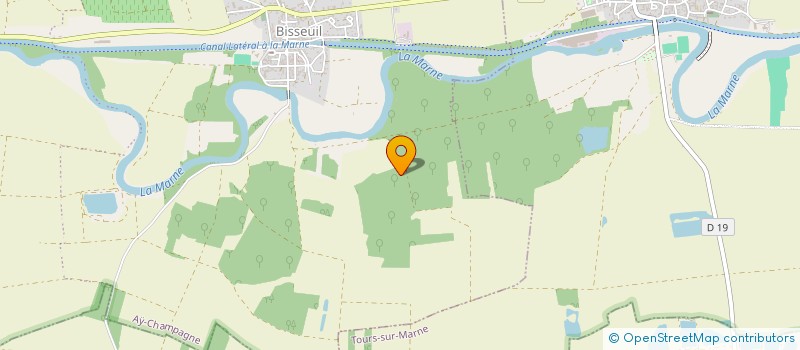 localisation de l'entreprise MONSIEUR GEOFFREY FERRY  AY-CHAMPAGNE