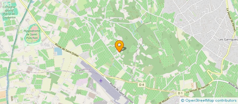 localisation de l'entreprise MONSIEUR GEOFFREY FUMAT à CARPENTRAS
