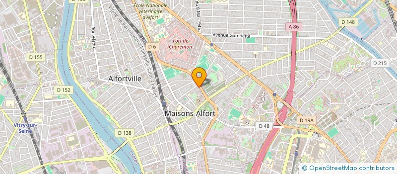 localisation de l'entreprise MONSIEUR GEOFFREY GARNET à MAISONS-ALFORT
