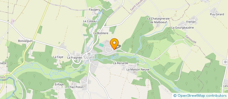 localisation de l'entreprise MONSIEUR GEOFFREY GASCHARD à LIZANT