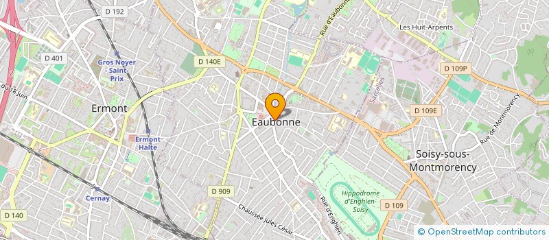 localisation de l'entreprise MONSIEUR GEOFFREY GAUTHIER à EAUBONNE