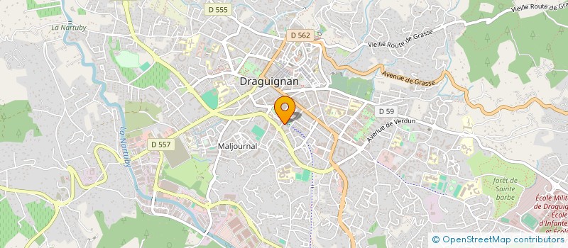 localisation de l'entreprise MONSIEUR GEOFFREY GERMAIN-BONNE  DRAGUIGNAN