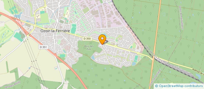 localisation de l'entreprise MONSIEUR GEOFFREY GHANTY  OZOIR-LA-FERRIERE