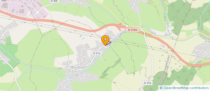 localisation de l'entreprise MONSIEUR GEOFFREY GIGLIA  BOUSBACH