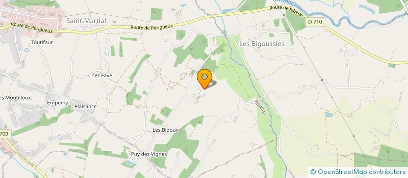 localisation de l'entreprise MONSIEUR GEOFFREY GIRARD à NEUVIC