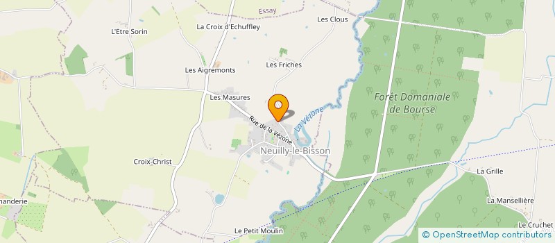 localisation de l'entreprise MONSIEUR GEOFFREY GIRARD à NEUILLY-LE-BISSON
