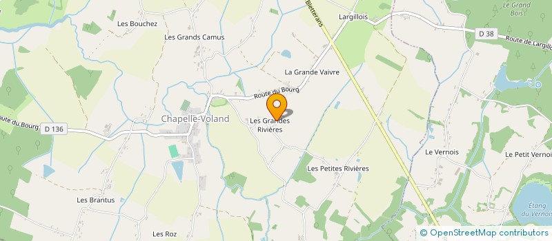 localisation de l'entreprise MONSIEUR GEOFFREY GOTTI  CHAPELLE-VOLAND