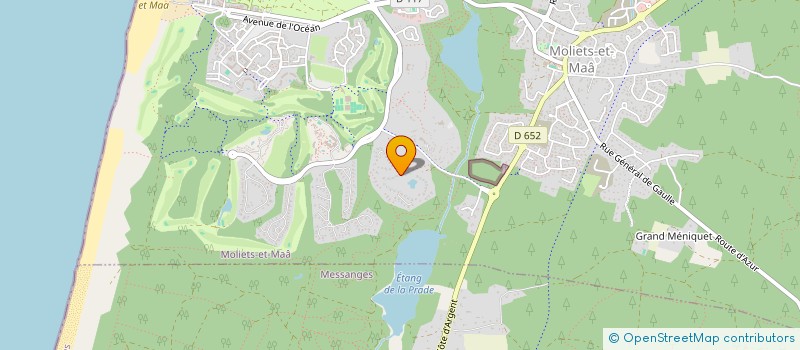 localisation de l'entreprise MONSIEUR GEOFFREY GOY  MOLIETS-ET-MAA