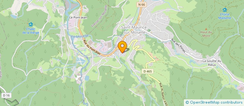 localisation de l'entreprise MONSIEUR GEOFFREY GRANDIN-YERG  FOUGEROLLES-SAINT-VALBERT