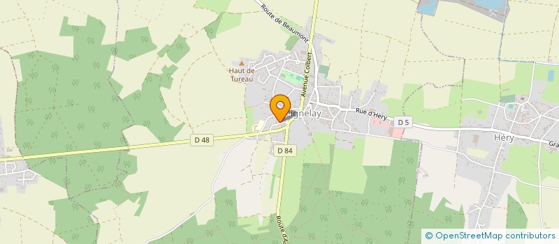 localisation de l'entreprise MONSIEUR GEOFFREY GUFFROY  ECHALLON