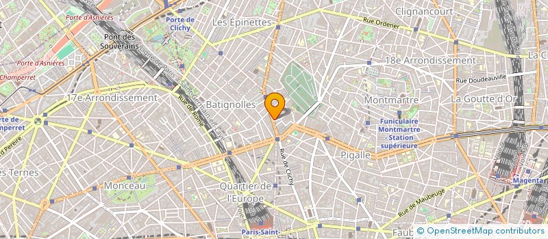 localisation de l'entreprise MONSIEUR GEOFFREY HALARD  PARIS