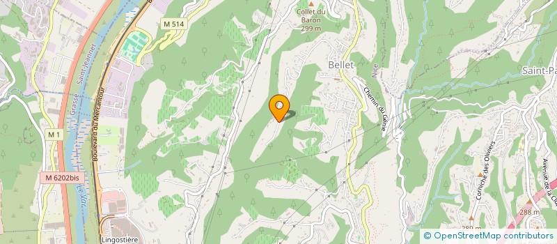 localisation de l'entreprise MONSIEUR GEOFFREY HECQUEFEUILLE  NICE