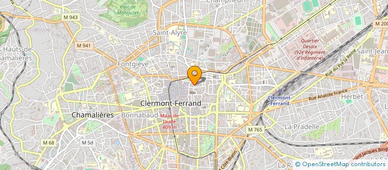 localisation de l'entreprise MONSIEUR GEOFFREY HORN  CLERMONT-FERRAND