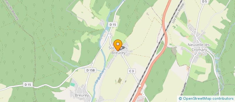 localisation de l'entreprise MONSIEUR GEOFFREY HUGUET  PERROUSE