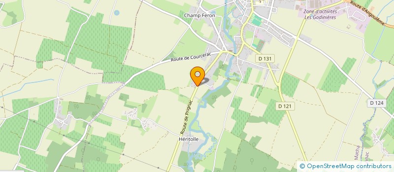 localisation de l'entreprise MONSIEUR GEOFFREY JASIAK  CHAURAY