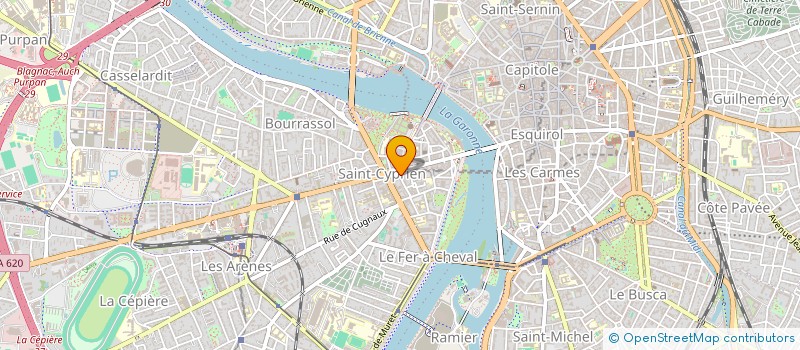 localisation de l'entreprise MONSIEUR GEOFFREY JAULIN  LA ROCHELLE