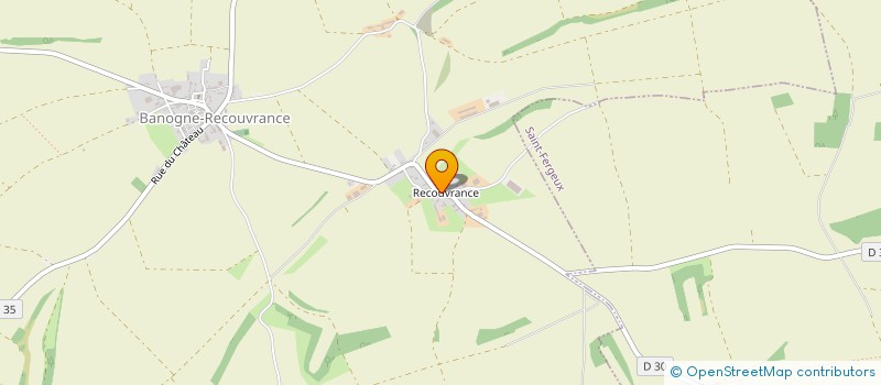 localisation de l'entreprise MONSIEUR GEOFFREY JOURNET  BANOGNE-RECOUVRANCE