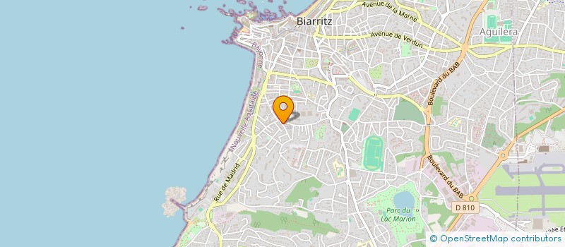 localisation de l'entreprise MONSIEUR GEOFFREY JOUSSELIN à BIARRITZ